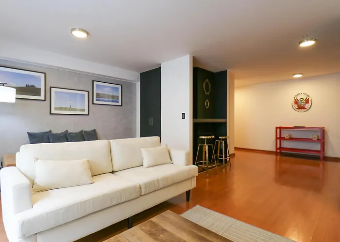 Art Deco 1Br With Pool View In Barranco