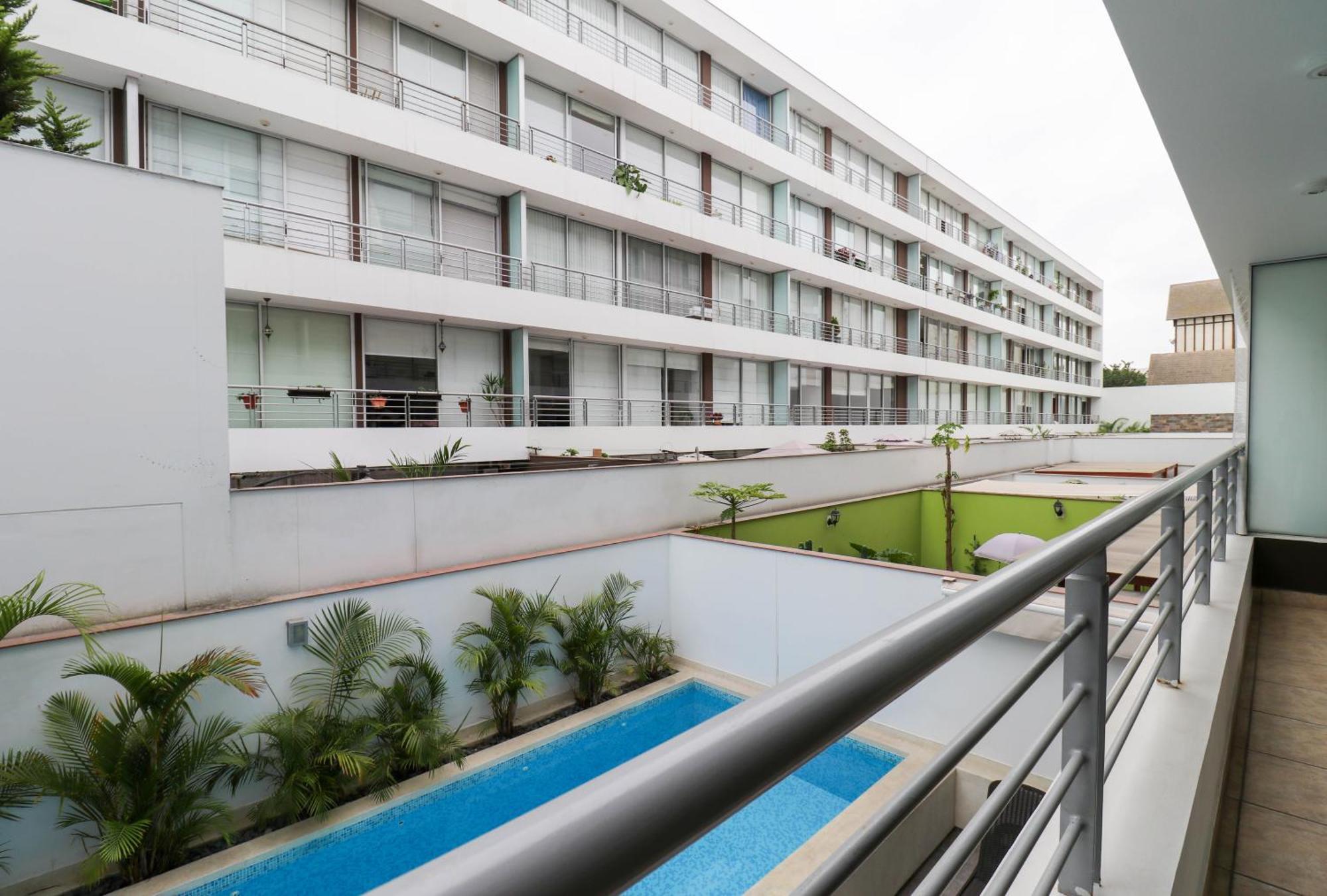 Art Deco 1br With Pool View In Barranco * Lima