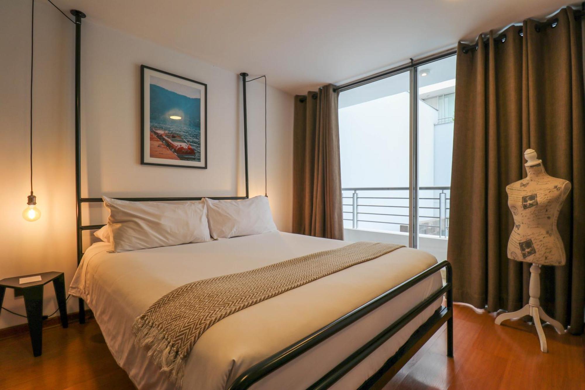Art Deco 1br With Pool View In Barranco Apartment